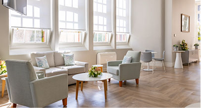 Reception area